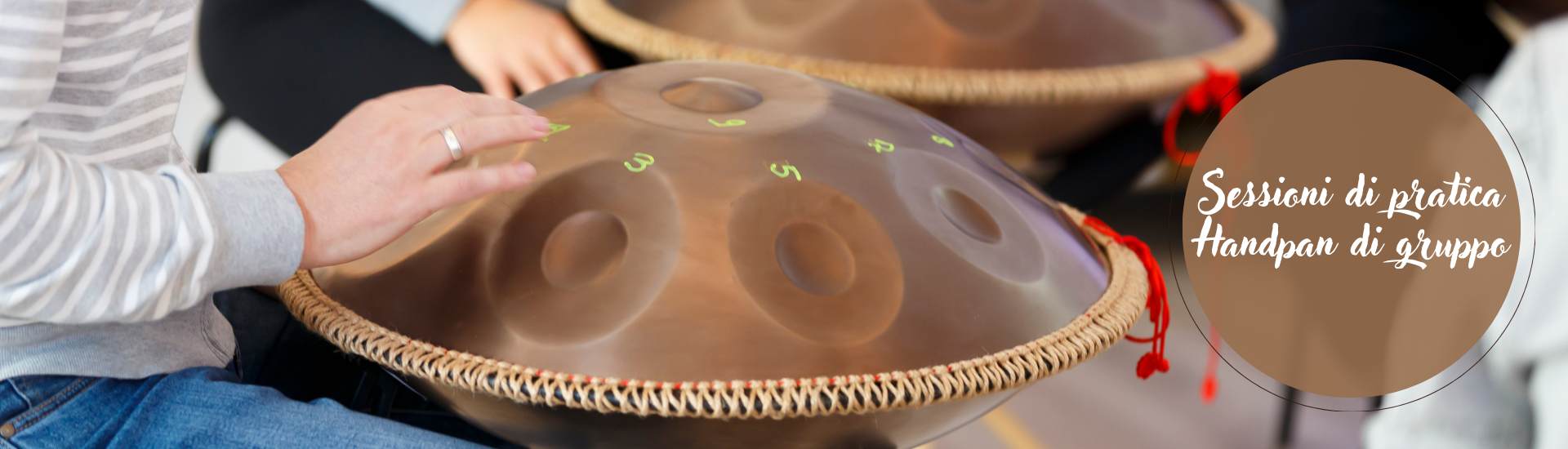 Sessioni di pratica handpan di gruppo Sabato 27/04/24